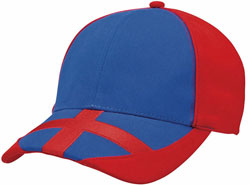 LEFT FRONT VIEW OF BASEBALL HAT
